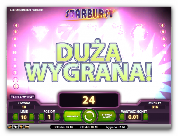 Automat do gry Starbust